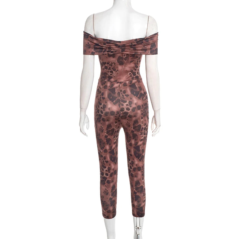 Untamed Brown Leopard
Jumpsuit