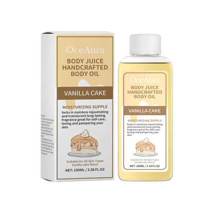 Strawberry Vanilla Body
Oil | Hydrating Glow Fragrance