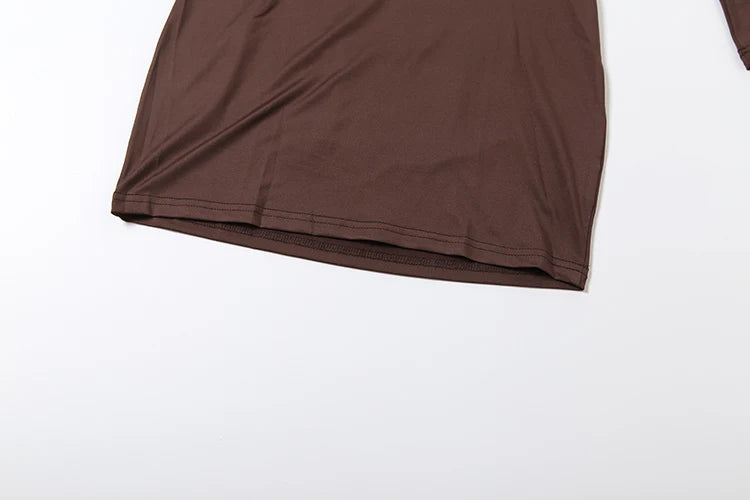 After Hours Deep V Mini
Dress