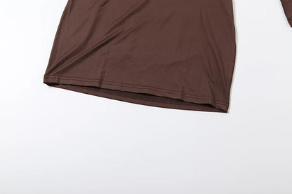 After Hours Deep V Mini
Dress