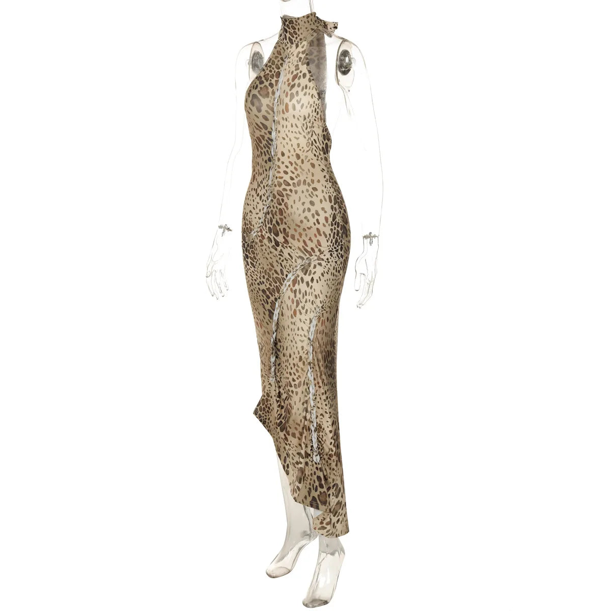 After Dark Leopard Maxi
Dress
