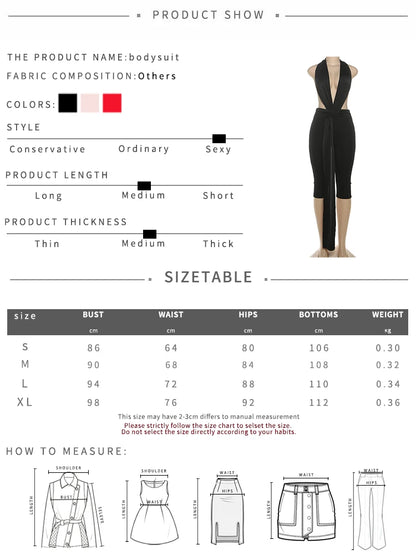 Scarlet Siren Backless
Jumpsuit