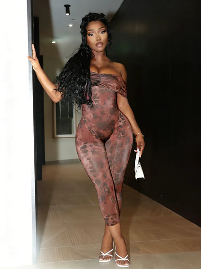 Untamed Brown Leopard
Jumpsuit