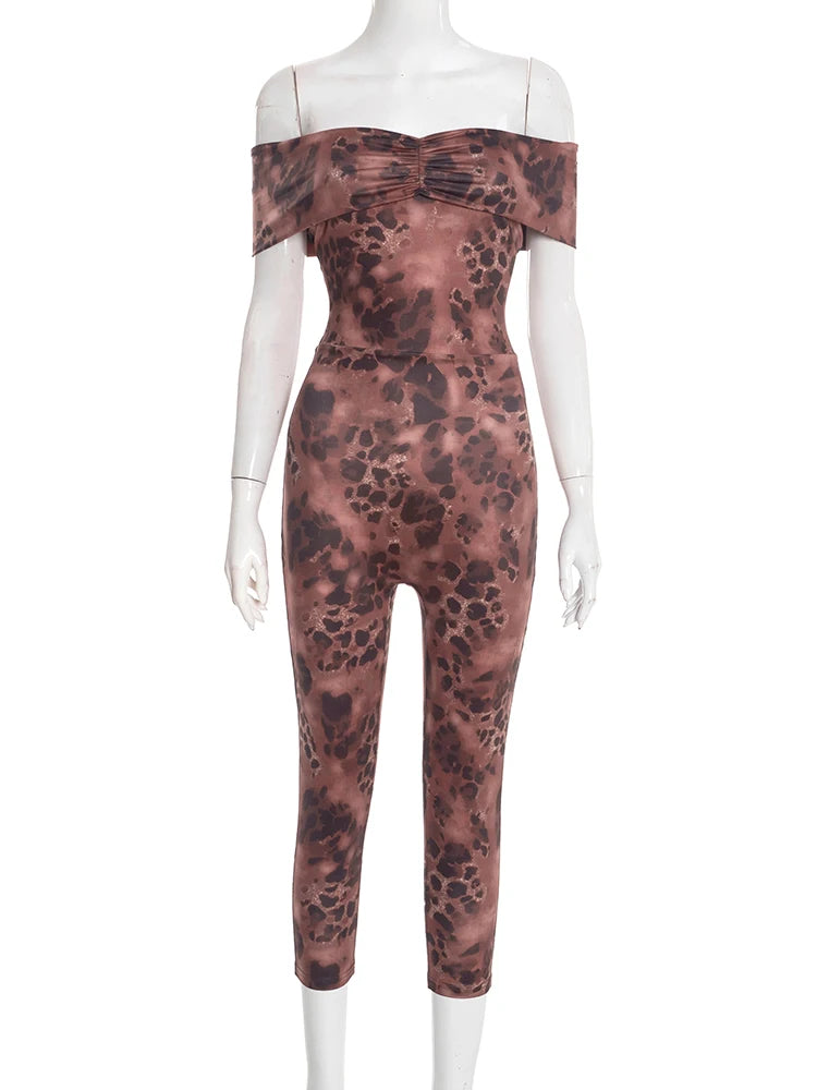 Untamed Brown Leopard
Jumpsuit