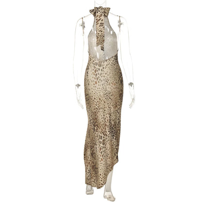 After Dark Leopard Maxi
Dress