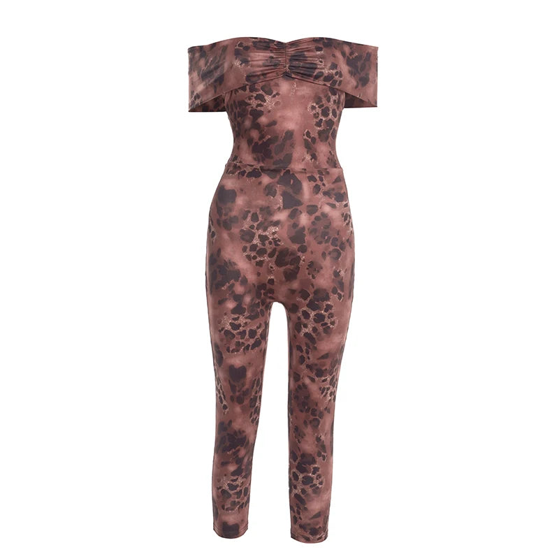 Untamed Brown Leopard
Jumpsuit