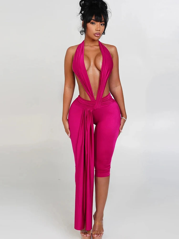 Scarlet Siren Backless
Jumpsuit