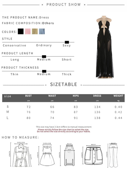 Aura Chain Halter Gown