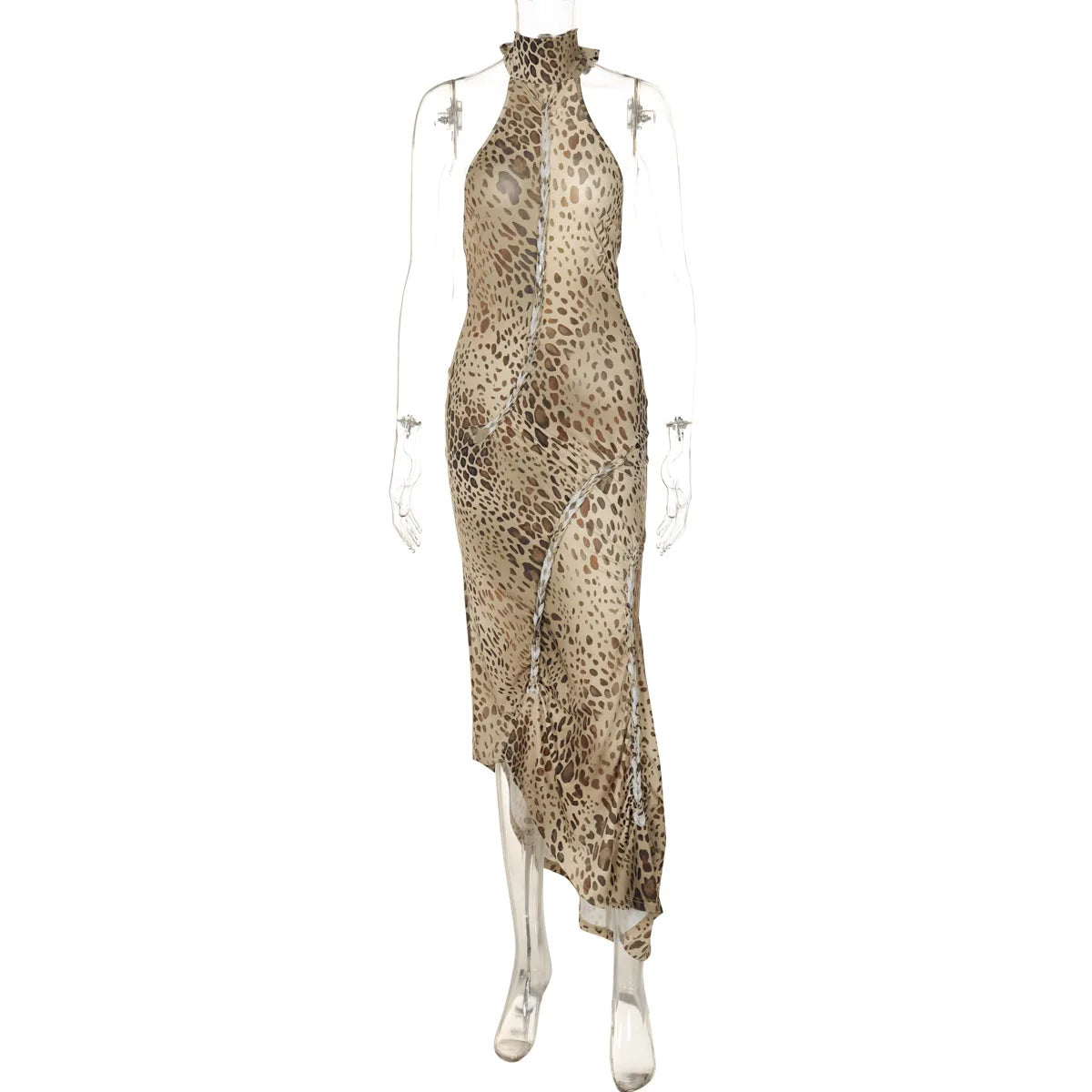 After Dark Leopard Maxi
Dress