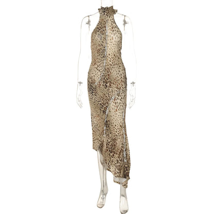 After Dark Leopard Maxi
Dress