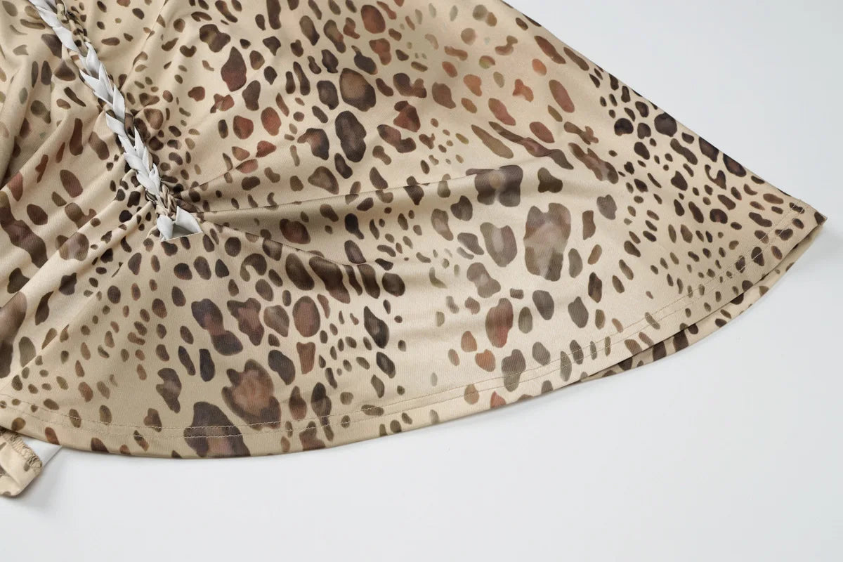 After Dark Leopard Maxi
Dress