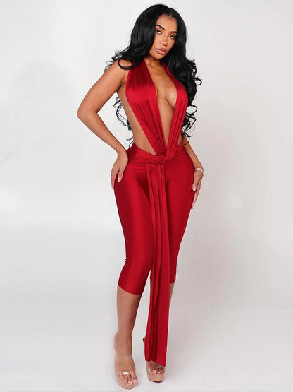 Scarlet Siren Backless
Jumpsuit